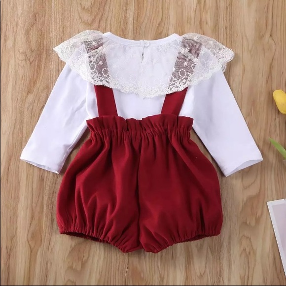 2 Pcs White lace & red bottoms - Picture 5 of 8